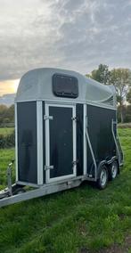 Paardentrailer 1,5 paards, Dieren en Toebehoren, Paarden en Pony's | Trailers en Aanhangwagens, Ophalen, Zo goed als nieuw, Hout