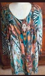 Zebra bonte blouse/tuniek van Sempre Piu by Chalou 54, Verzenden, Sempre Piu by Chalou, Zo goed als nieuw, Blouse of Tuniek