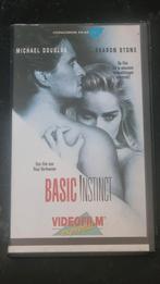 Basic Instinct (Sharon Stone) VHS, Cd's en Dvd's, VHS | Film, Vanaf 16 jaar, Ophalen of Verzenden, Zo goed als nieuw, Thrillers en Misdaad