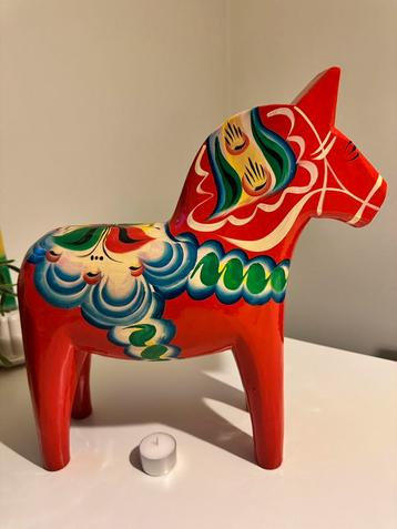 Dalarnapaard 39cm hoog Nils Olsson ZGAN beschikbaar voor biedingen