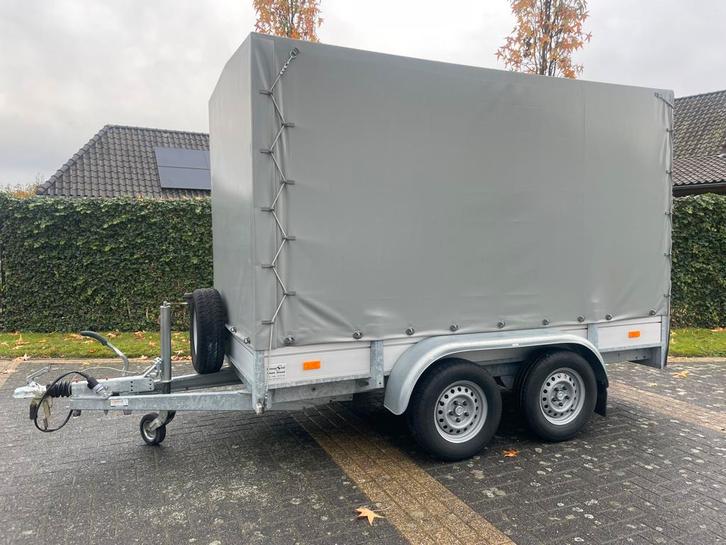 Hapert Azure • 300x150 • 2000kg • huif aanhangwagen • izgst!, Auto diversen, Aanhangers en Bagagewagens, Gebruikt, Ophalen