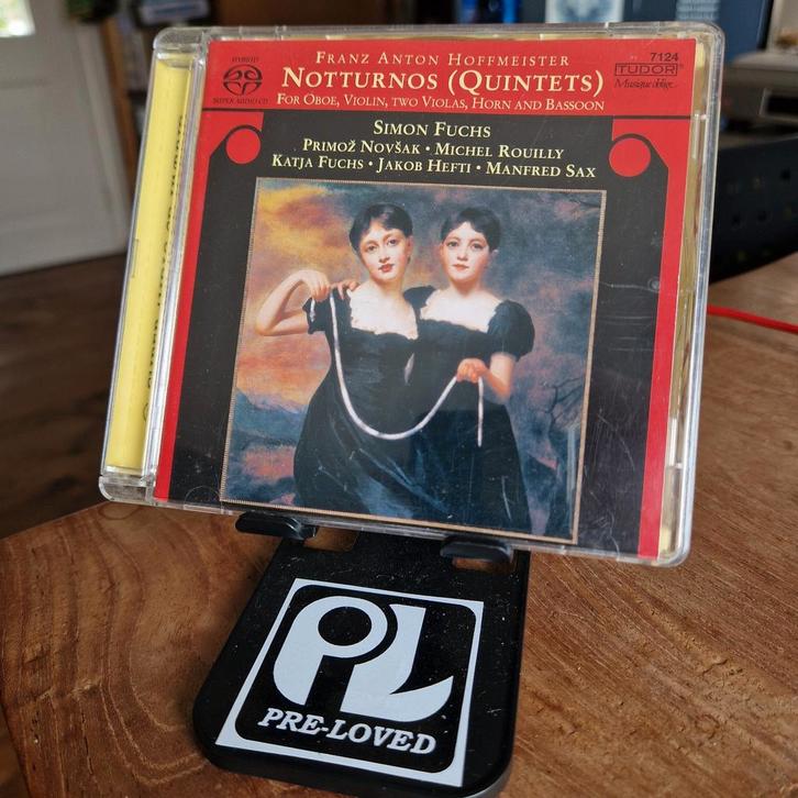 Franz Anton Hoffmeister - Notturnos (Quintets) SACD, Cd's en Dvd's, Cd's | Klassiek, Zo goed als nieuw, Kamermuziek, Classicisme