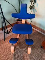 Stokke Thatsit back II ergonomische stoel, Ophalen of Verzenden, Zo goed als nieuw, Blauw