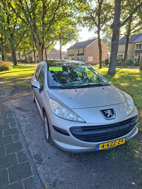 Peugeot 207 1.6 Hdif 68KW SW 2008 Grijs, Auto's, Peugeot, Particulier, Diesel, B, Stationwagon, Handgeschakeld, Geïmporteerd, Zilver of Grijs
