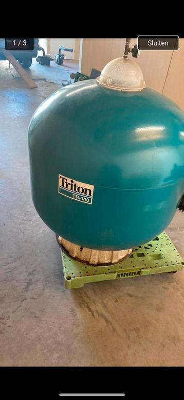 Trtion 140 zandfilter beschikbaar voor biedingen