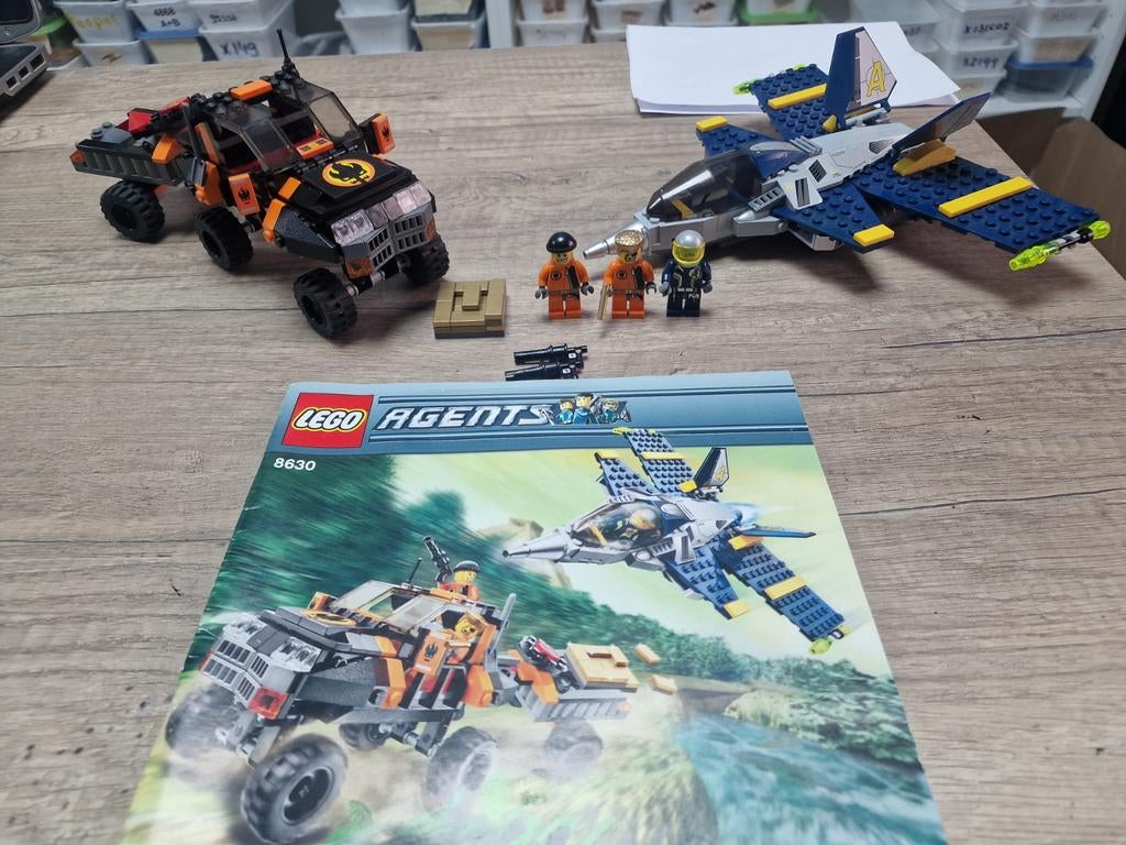 Lego Agents 8630 Gold Hunt, Ophalen of Verzenden