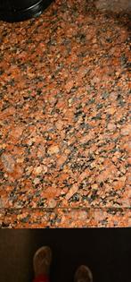 Granieten keukenblad met openingen - Gratis af te halen, Huis en Inrichting, Gebruikt, 150 tot 200 cm, Ophalen of Verzenden, Minder dan 100 cm