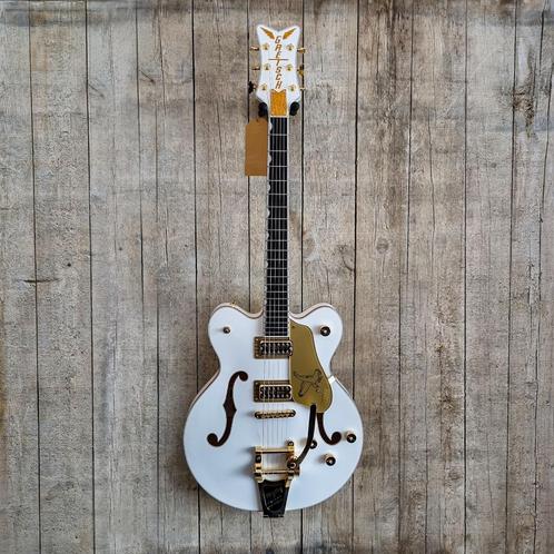 Gretsch Professional G6636T White Falcon Double Cutaway, Muziek en Instrumenten, Snaarinstrumenten | Gitaren | Elektrisch, Nieuw