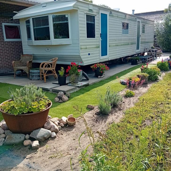 Nette stacaravan te Koop!, Caravans en Kamperen, Stacaravans, tot en met 4, Ophalen