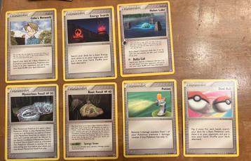 Pokémon trainer cards 2006 beschikbaar voor biedingen