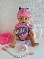 Baby Born pop Meisje Soft Touch getint Babyborn., Ophalen of Verzenden, Zo goed als nieuw, Babypop