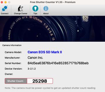 Canon Eos 5d mark II (25298 clicks) met 24-105 1:4 L IS USM beschikbaar voor biedingen