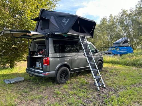 Te Koop: VW multvan T6 tdi 4 motion met daktent, Caravans en Kamperen, Campers, Particulier, tot en met 4, Buscamper of Camperbus