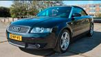 Audi A4 2.4 V6 125KW Cabrio 2005 Zwart, Auto's, Voorwielaandrijving, Cabriolet, 4 stoelen, A4