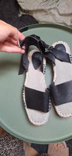 Zwarte H&M sandalen maat 40, H&M, Zwart, Nieuw, Sandalen of Muiltjes