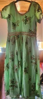 Anarkali Jurk - Indiase Stijl - Zo Goed Als Nieuw, Zo goed als nieuw, Knielengte, Groen, Ophalen