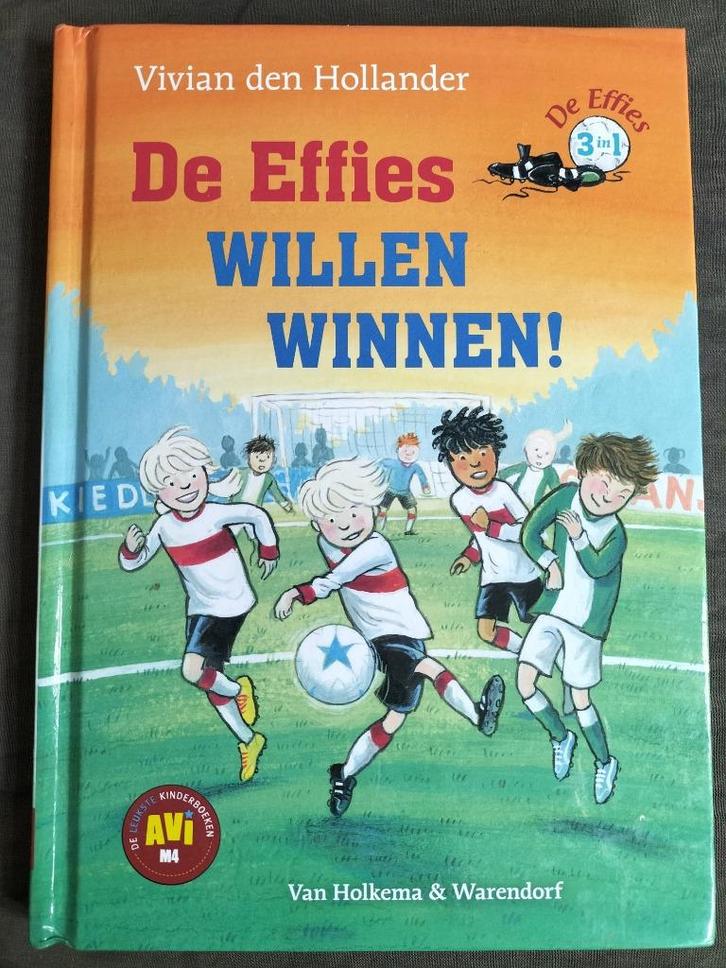 V. den Hollander - De Effies willen winnen 3-in-1 / avi M4, Boeken, Kinderboeken | Jeugd | onder 10 jaar, Zo goed als nieuw, Fictie algemeen