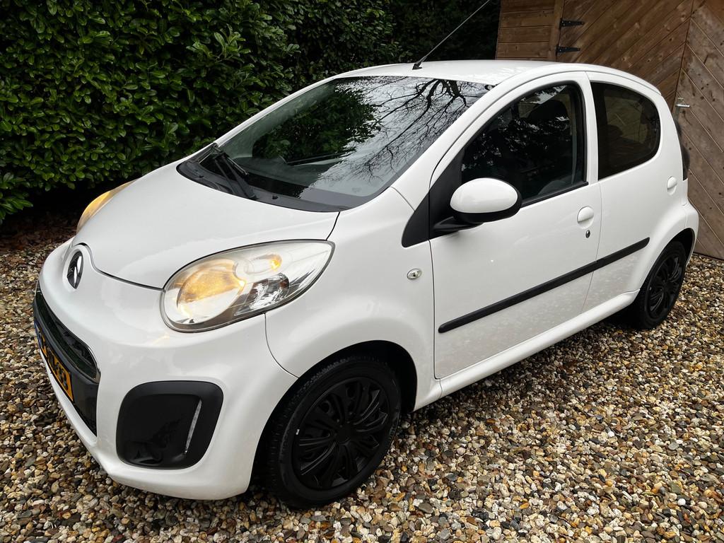 Citroen C1 RIJKAAR/APK/HISTORY/BEURT/NAP/AIRCO/5drs//DIREKT, Voorwielaandrijving, Stof, Gebruikt, Zwart