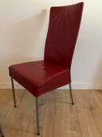 4 leren eetkamerstoelen van Bree’s New World, Huis en Inrichting, Stoelen, Ophalen, Gebruikt, Leer, Vier