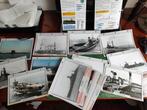 Oorlogsschepen door de jaren heen., Ophalen of Verzenden, Zo goed als nieuw, Motorboot, Kaart, Foto of Prent