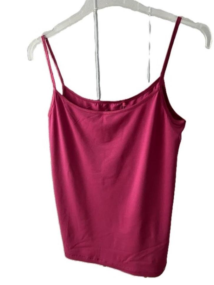 NIEUW ESPRIT COLLECTION spaghetti top berry roze XXL, Kleding | Dames, Tops, Nieuw, Maat 42/44 (L), Roze, Zonder mouw, Verzenden