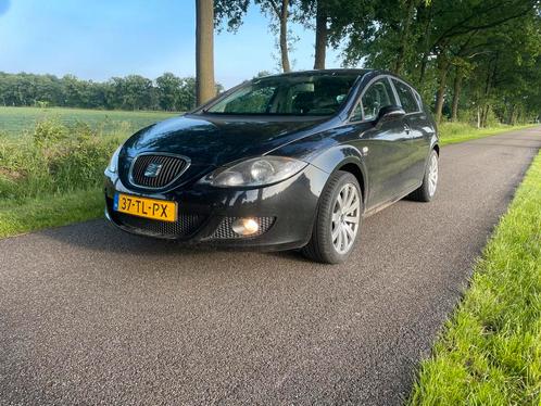 Seat Leon 2.0 FSI 16V 110KW BVY 2006 Zwart, Auto's, Seat, Particulier, Leon, Benzine, D, Hatchback, Handgeschakeld, Origineel Nederlands