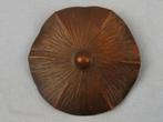 Amsterdamse School messing broche Art Deco, Ophalen of Verzenden, Koper, Broche
