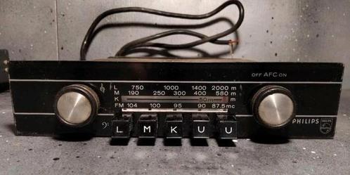 Philips Zeldzaam Oltdtimer Vintage Zoldervondst., Auto diversen, Autoradio's, Zo goed als nieuw, Ophalen of Verzenden