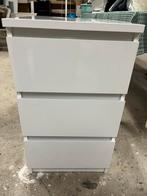 Wit Ladekastje - 3 Lades - Zeer Goede Staat!, Huis en Inrichting, Kasten | Ladekasten, Ophalen, Overige materialen, Minder dan 50 cm