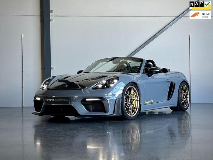 Porsche 718 Spyder RS, Ceramisc PCCB, Weissach, Lift / hefsy, Auto's, Porsche, Bedrijf, Te koop, ABS, Achteruitrijcamera, Airbags