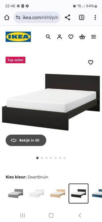 2 persoons bed IKEA - afbeelding 1