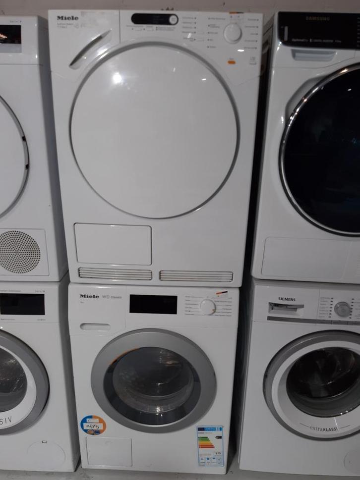 Miele Soft Care System – Wasmachine + Droger Set – Bijna N, Witgoed en Apparatuur, Was-droogcombinaties, Zo goed als nieuw, 6 tot 8 kg