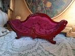 1:12 victoriaanse twin sofa, Verzamelen, Poppenhuizen en Toebehoren, Ophalen of Verzenden, Zo goed als nieuw, Poppenhuis