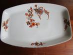 Mooie platte serveerschaal jaren 20 H&E, Verzenden, Gebruikt, Overige stijlen, Schaal of Schalen