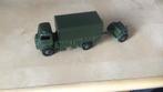 DINKY TOYS ARMY WAGON + TRAILER WAGON MUNITIE  MOOI TOCH ?, Hobby en Vrije tijd, Modelauto's | 1:43, Ophalen of Verzenden, Gebruikt