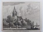 154 / Alblasserdam   -   Gravure uit 1792 door J. Bulthuis, Antiek en Kunst, Ophalen of Verzenden