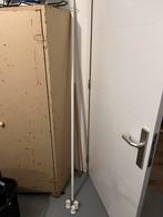 Gordijn met roede voor plafondmontage, Ophalen, Gebruikt, Wit, 200 cm of meer