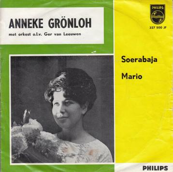Vinyl-Single -1963 - Anneke Grönloh – Soerabaja / Mario beschikbaar voor biedingen