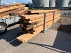 Partij Gebruikte Houten Balken, Doe-het-zelf en Verbouw, Hout en Planken, Ophalen, Gebruikt, 50 mm of meer, Balk