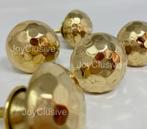 Gehamerde kastknop - Retro Chic - Messing, Huis en Inrichting, Woonaccessoires | Overige, Almere, JoyClusive, Nieuw, Ophalen of Verzenden