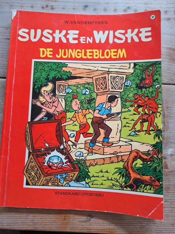 Suske en wiske, 97 de junglebloem, 1e druk [exp 2], Boeken, Stripboeken, Ophalen of Verzenden