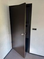 4 stuks (evt 6) Donkerbruine Binnendeuren, Ophalen, Gebruikt, 80 tot 100 cm, Binnendeur