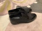 Prachtige zwarte leer schoenen van het merk Dune, 38., Ophalen of Verzenden, Dune, Instappers, Zwart