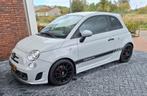 Fiat 500 Abarth 1.4 2009 Nardo Grijs origineel NL geleverd, Auto's, Voorwielaandrijving, 15 km/l, 40 €/maand, Zwart