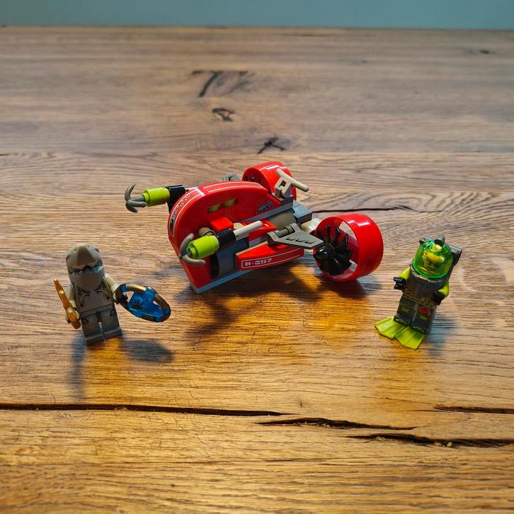 LEGO Atlantis set 8057: Wreck Raider - Used, Kinderen en Baby's, Speelgoed | Duplo en Lego, Gebruikt, Lego, Complete set, Ophalen of Verzenden