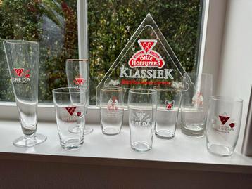 Drie Hoefijzers Bierglazen Verzameling beschikbaar voor biedingen