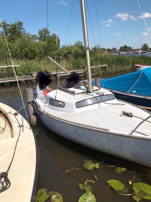 Gratis opknapper (Edel 2), Watersport en Boten, Kajuitzeilboten en Zeiljachten, Gebruikt, Polyester, Tot 6 meter, Overige brandstoffen