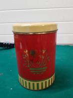 Blik vintage, met zon en vogel, Verzamelen, Blikken, Ophalen of Verzenden