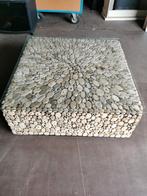 Salontafel van hout, Huis en Inrichting, Ophalen of Verzenden, Zo goed als nieuw, Rechthoekig, 50 tot 100 cm