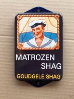 Matrozen shag emaille bordje, Verzamelen, Ophalen of Verzenden, Zo goed als nieuw, Overige typen